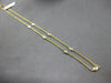 ESTATE .27CT DIAMOND 14KT YELLOW GOLD ROUND BY THE YARD ADJUSTABLE LOVE NECKLACE