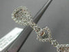 ESTATE MASSIVE 9.06CT DIAMOND 18KT WHITE GOLD CLIP ON HANGING DROP EARRINGS E/F
