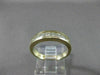 ESTATE .75CT DIAMOND 14KT YELLOW GOLD PRINCESS CHANNEL ANNIVERSARY RING #20523