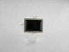 ANTIQUE RECTANGULAR 36.40CT BLACK ONYX DIAMOND 18K RING