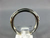 .35CT DIAMOND 14KT WHITE GOLD 3D PRINCESS 5 STONE FILIGREE ANNIVERSARY RING 1337