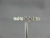 ESTATE 2.05CT ROUND DIAMOND PLATINUM CLASSIC SHARED PRONG ETERNITY RING #18895