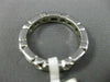 1.24CT ROUND & BAGUETTE DIAMOND 14KT WHITE GOLD ETERNITY ANNIVERSARY RING #1355