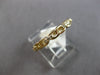 ESTATE .10CT DIAMOND 14KT YELLOW GOLD 3D 3MM CLASSIC LOVE KNOT FUN RING