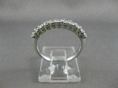 ESTATE .30CT DIAMOND 14K WHITE GOLD SPLIT CHANNEL WEDDING ANNIVERSARY RING #1638