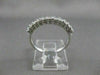 ESTATE .30CT DIAMOND 14K WHITE GOLD SPLIT CHANNEL WEDDING ANNIVERSARY RING #1638