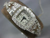 ANTIQUE HAMILTON 3.0CT DIAMOND PLATINUM 3D SQUARE MULTI SHAPE LADIES WATCH #2071
