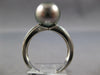 .04CT DIAMOND & AAA TAHITIAN PEARL 14KT WHITE GOLD 3D ETOILE CLASSIC LOVE RING