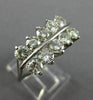 ESTATE WIDE 1.80CT DIAMOND 14KT WHITE GOLD WEDDING ANNIVERSARY RING E/F VS 25472