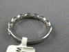 ESTATE .20CT DIAMOND 14KT WHITE GOLD 3D MARQUISE SHAPE FILIGREE ANNIVERSARY RING