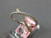 ESTATE .46CT DIAMOND 14K 2 TONE GOLD 3D CLASSIC CRISS CROSS INFINITY X LOVE RING