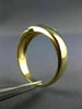 ESTATE .05CT DIAMOND 14KT WHITE & YELLOW GOLD MENS WEDDING RING BAND#22004