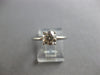 .90CT CHOCOLATE FANCY DIAMOND 14KT WHITE GOLD 3D ROUND SOLITAIRE ENGAGEMENT RING
