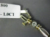 ANTIQUE 1.0CT DIAMOND 14K WHITE & YELLOW GOLD 3D BEZEL LINK LINE BRACELET #18640