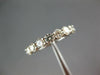 2.79CT DIAMOND 14KT WHITE GOLD 3D ROUND SHARED PRONG ETERNITY ANNIVERSARY RING
