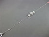 .45CT DIAMOND 18K WHITE GOLD 3D SQUARE INVISIBLE TRIANGULAR BY THE YARD BRACELET