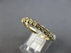 ESTATE .62CT DIAMOND 14K YELLOW GOLD ROUND SHARED PRONG WEDDING ANNIVERSARY RING