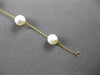 ESTATE AAA SOUTH SEA PEARL 14KT YELLOW GOLD 3D CLASSIC 7MM FUN LOVE BRACELET