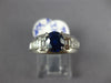 2.03CT DIAMOND & AAA SAPPHIRE PLATINUM ROUND BAGUETTE & PRINCESS MENS PINKY RING