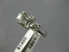 .28CT DIAMOND 14K WHITE GOLD 3D LUCIDA PRINCESSS EMI MOUNT ENGAGEMENT RING #6381