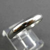 CARTIER PLATINUM CLASSIC SOLID DESIGN WEDDING ANNIVERSARY BAND RING 3mm #20455