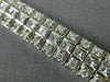 WIDE 1.55CT DIAMOND 14K YELLOW GOLD ROUND CHANNEL 2 ROW WEDDING ANNIVERSARY RING
