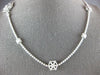 LARGE & LONG 12.50CT DIAMOND 18KT WHITE GOLD HEXAGON SNOWFLAKE TENNIS NECKLACE