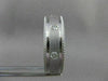 ESTATE WIDE .40CT DIAMOND 14K WHITE GOLD ETOILE ETERNITY SOLID MENS RING #19670