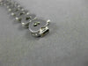ANTIQUE .90CT ROUND CUT DIAMOND 14K WHITE GOLD OPEN HEART LOVE BRACELET #19204