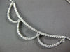 ESTATE LARGE 1.33CT DIAMOND 14KT WHITE GOLD 3D CLASSIC CROWN NECKLACE