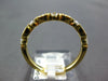 .29CT DIAMOND 18KT YELLOW GOLD ROUND & PEAR SHAPE SEMI ETERNITY ANNIVERSARY RING