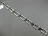 ESTATE LARGE 1.45CT DIAMOND & AAA ONYX 18KT WHITE GOLD 3D OCTAGON LINK BRACELET