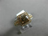 2.54CT WHITE & CHOCOLATE FANCY DIAMOND 18KT WHITE & ROSE GOLD 3D ENGAGEMENT RING