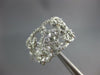 WIDE .76CT DIAMOND 18KT WHITE GOLD MULTI ROW LOVE KNOT ETOILE ANNIVERSARY RING