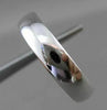 ESTATE WIDE 14KT WHITE GOLD CLASSIC WEDDING ANNIVERSARY BAND RING 5mm #23157