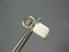 ESTATE 1.72CT DIAMOND & AAA OPAL 14KT 2 TONE GOLD SQUARE FLOWER CLIP ON EARRINGS