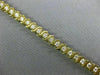 ESTATE 2.86CT DIAMOND 14KT YELLOW GOLD 3D CLASSIC S TENNIS LINE BRACELET #16895