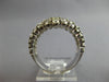 LARGE 2.27CT DIAMOND 14KT WHITE GOLD 3D MULTI ROW SHARED PRONG ANNIVERSARY RING