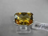 ANTIQUE 4.79CTW DIAMOND & EXTRA FACET CITRINE 14KT WHITE GOLD 3D BUTTERFLY RING