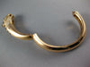 EXTRA LARGE 3.82CT DIAMOND & AAA TSAVORITE 18K ROSE GOLD PANTHER BANGLE BRACELET