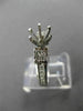 ESTATE .36CT DIAMOND 14KT WHITE GOLD SIX PRONG SEMI MOUNT ENGAGEMENT RING #16091