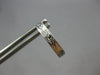 ANTIQUE .35CT DIAMOND 18KT WHITE GOLD 3D FILIGREE SQUARE HUGGIE EARRINGS #28016