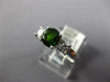 1.30CT DIAMOND & AAA RUSSALITE 14KT WHITE GOLD 3D ROUND 3 STONE ENGAGEMENT RING
