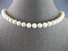 ESTATE AAA SOUTH SEA PEARL 14KT YELLOW GOLD CLASSIC 7MM FILIGREE NECKLACE #27745