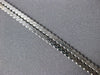 LARGE & LONG 12.10CT DIAMOND & AAA BLUE STAR SAPPHIRE 14K WHITE GOLD 3D NECKLACE