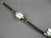 ANTIQUE LADY HAMILTON .35CT DIAMOND 14KT WHITE GOLD 3D ART DECO WATCH #499