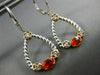 LARGE 7.85CT DIAMOND & AAA AMETHYST 14KT ROSE GOLD FILIGREE TEAR DROP NECKLACE