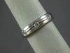 ESTATE WIDE .32CT DIAMOND 14KT WHITE GOLD ETOILE ETERNITY ANNIVERSARY RING 16200