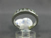 ESTATE .56CT DIAMOND 14KT WHITE GOLD 3D SEMI ETERNITY CHANNEL ANNIVERSARY RING