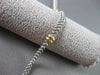 ESTATE 14K WHITE & YELLOW GOLD HAND CRAFTED SOLID ITALIAN NECKLACE BEAUTIFUL 142